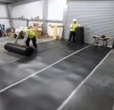 Recyclable and reusable waterproof wall and floor tile protective plastic board