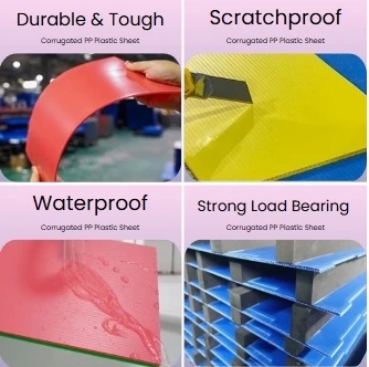 Recyclable and reusable waterproof wall and floor tile protective plastic board